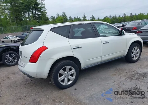 2006 Nissan Murano S из США, поврежденный, VIN JN8AZ08W16W530815